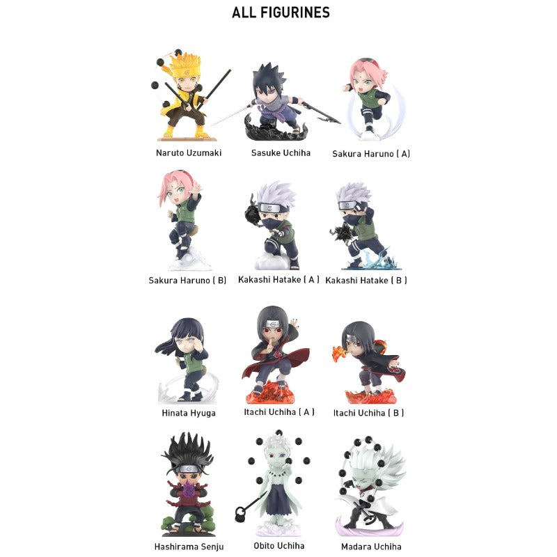POP MART × Naruto – Ninkai Taisen Series Blind Box Figures