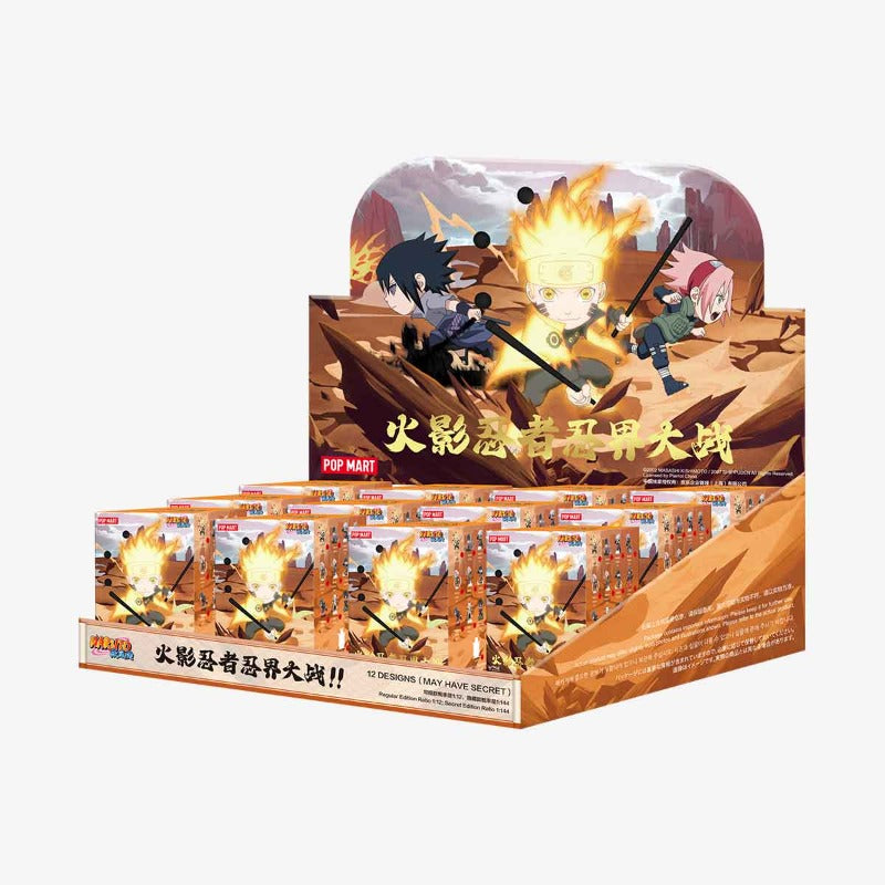 POP MART × Naruto – Ninkai Taisen Series Blind Box Figures