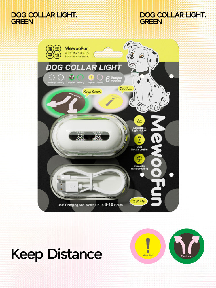 Pet Luminous Collar for nighttime visibility2
