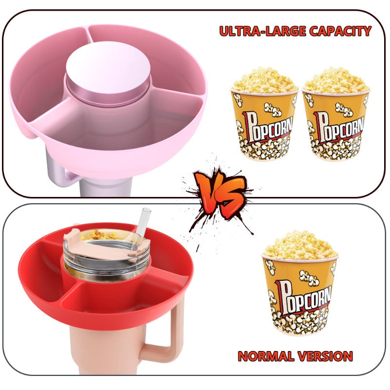Silicone Snack Tray for 40Oz Stanley Cup Snack Bowl Snack Containers