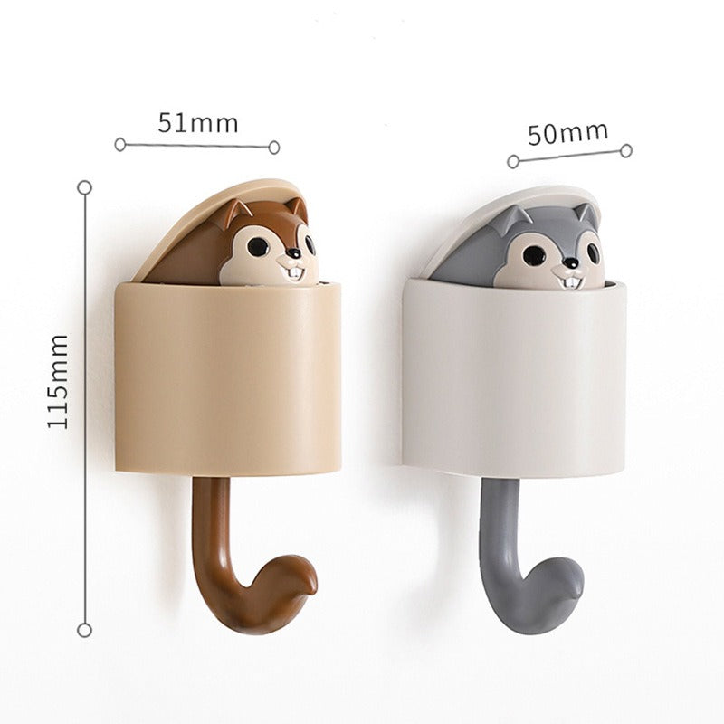 Squirrel Wall Hook