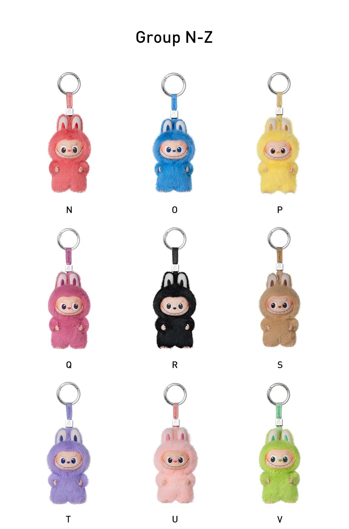 THE MONSTERS PIN FOR LOVE SERIES-Vinyl Plush Pendant Blind Box
