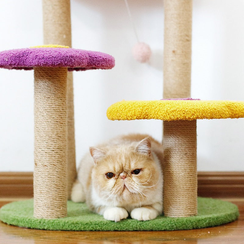 Cat Flowers themed Cat Climbing Frame4