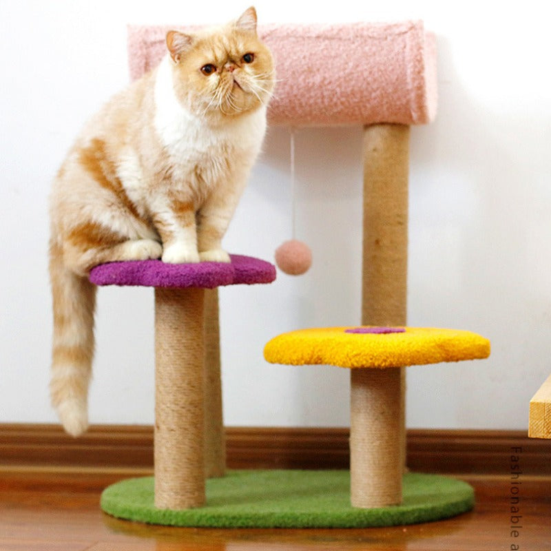 Cat Flowers themed Cat Climbing Frame5