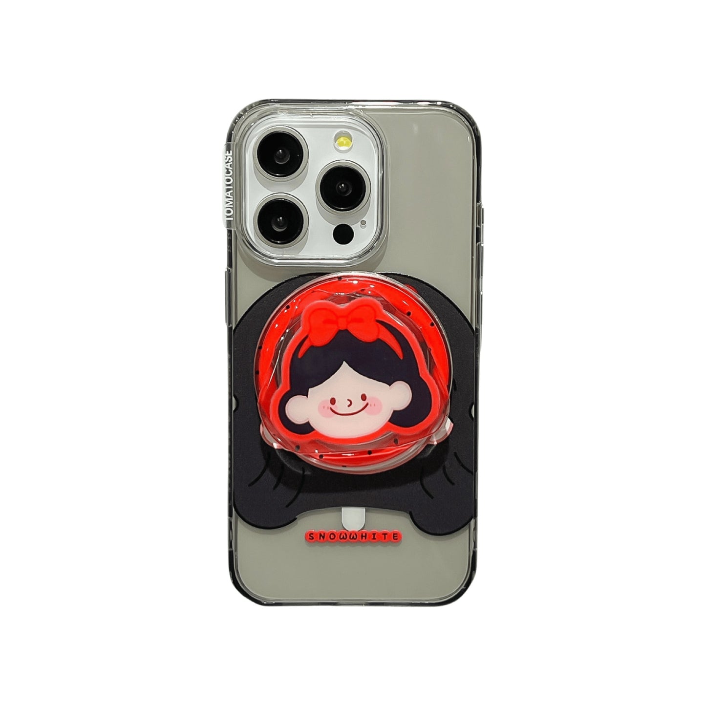 Cartoon Magnetic Lanyard Case Set with Stand for Mobile Phones