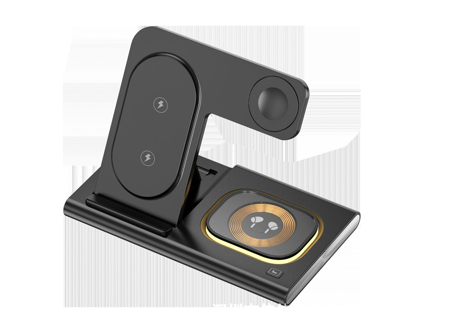 Foldable 4 in 1 Fast Wireless Charging Station Apple Samsung