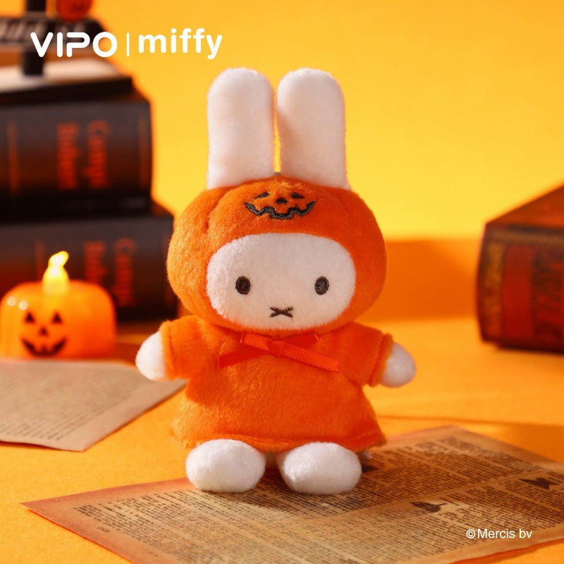 VIPOx Miffy Plush Doll Keychain – Dress-Up Series Blind Box Toy, Halloween Gift