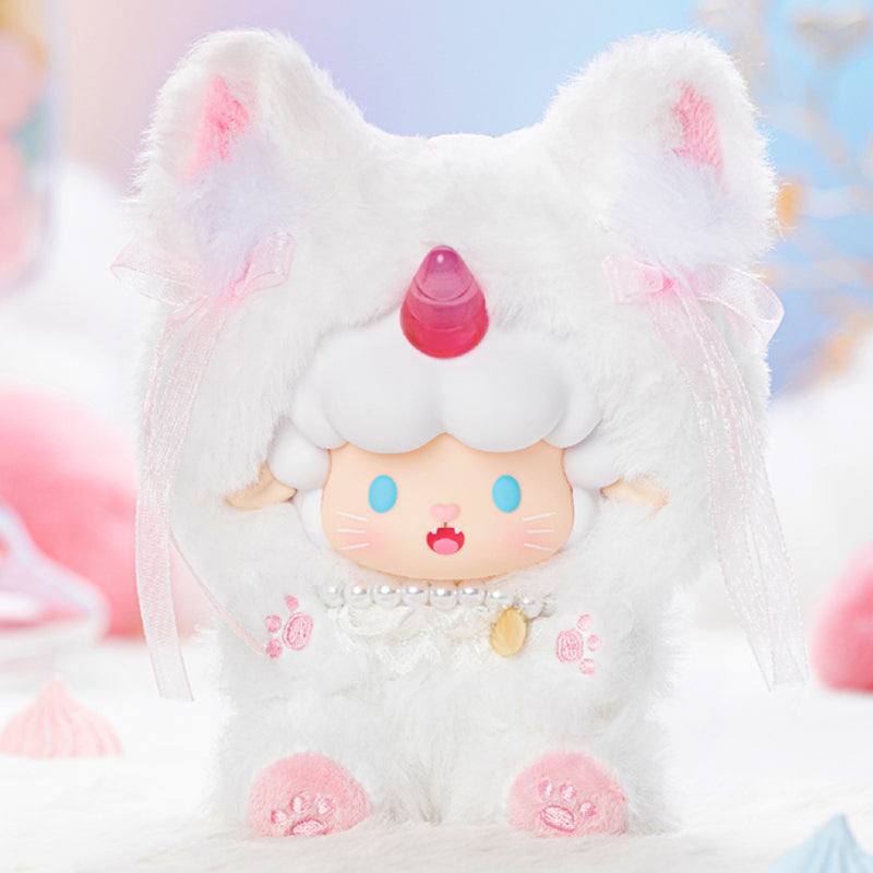 TOPTOY Juanjuan Sheep × Meow’s Candy House Series Soft Vinyl & Plush Blind Box Mascot Toy