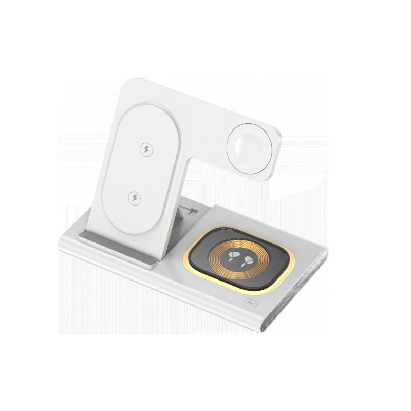 Foldable 4 in 1 Fast Wireless Charging Station Apple Samsung