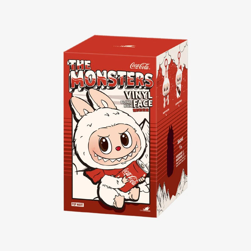 POP MART THE MONSTERS COCA-COLA Series Labubu Vinyl Face Plush Pendant Blind Box