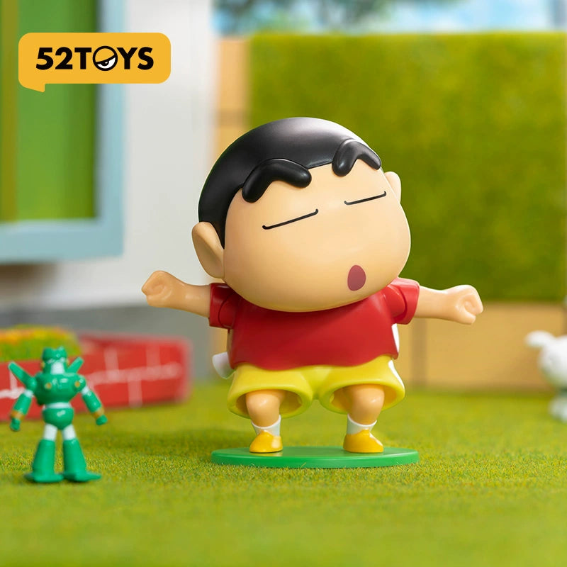 52TOYS Crayon Shin-chan – Dynamic New Life Series Wind-up Action Blind Box Collectible Figure