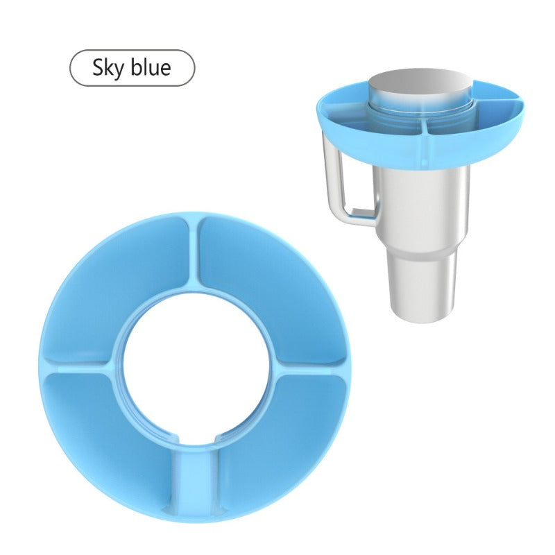 Silicone Snack Tray for 40Oz Stanley Cup Snack Bowl Snack Containers