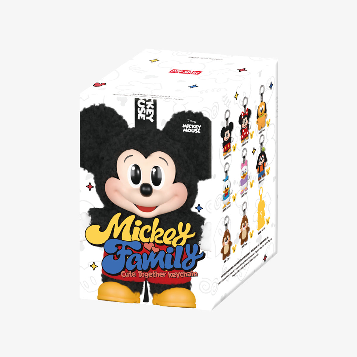 Popmart Mickey Family – Cute Together Keychain Series Figures