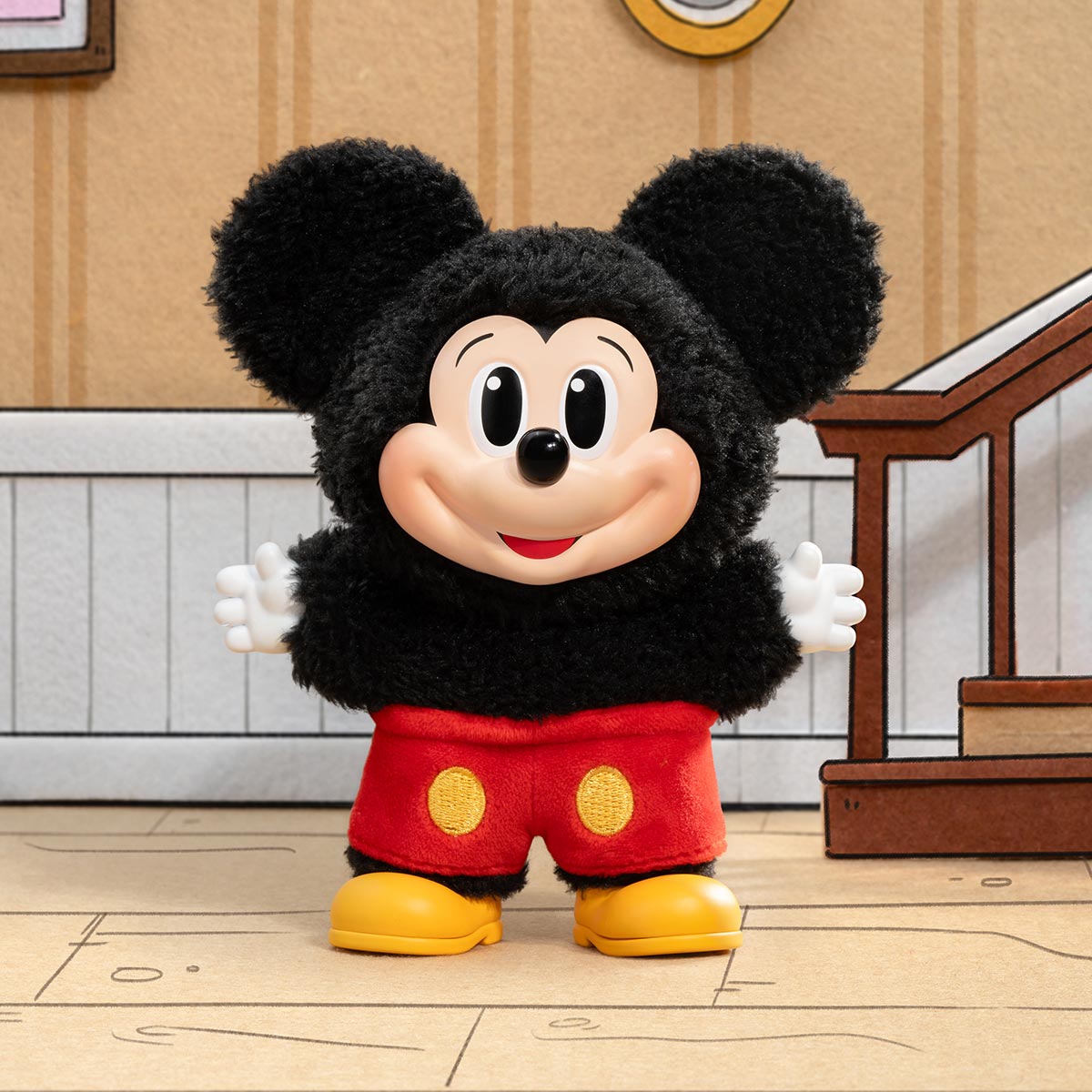 Popmart Mickey Family – Cute Together Keychain Series Figures