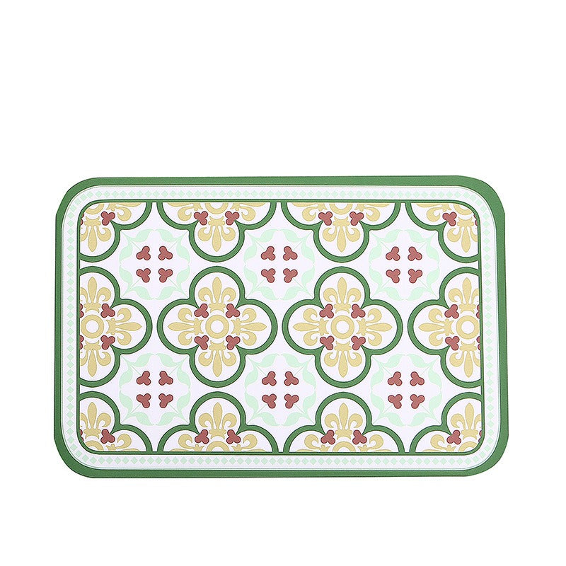 Nordic Pastoral Print Waterproof Placemat