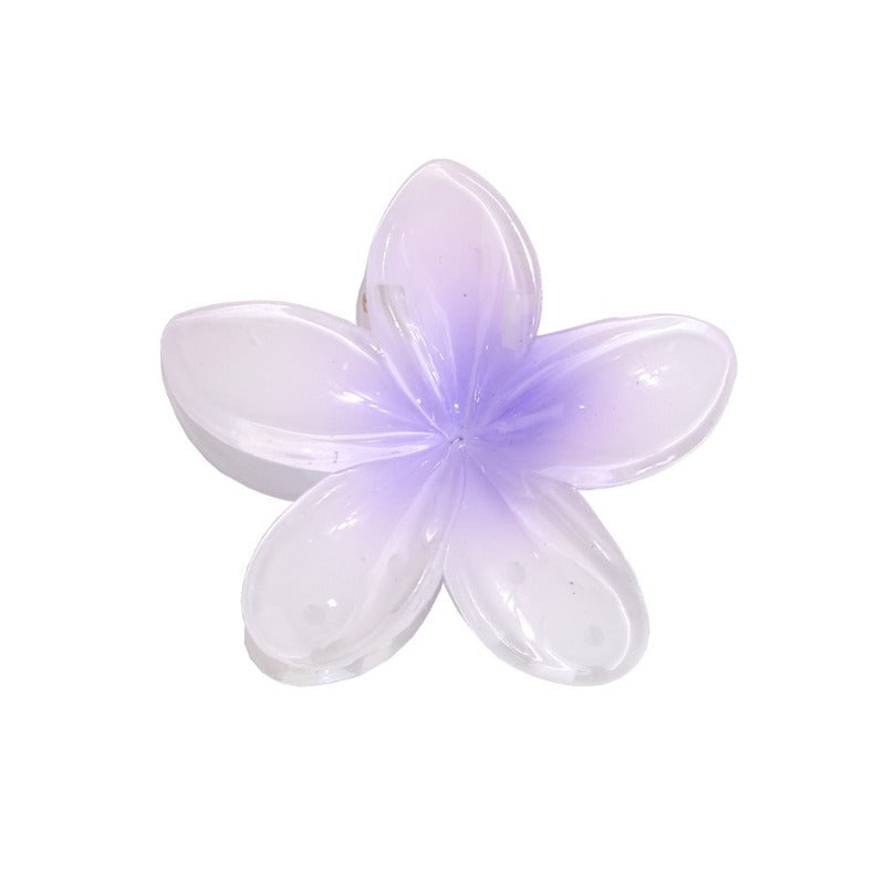 Colorful Plumeria Hair Clip
