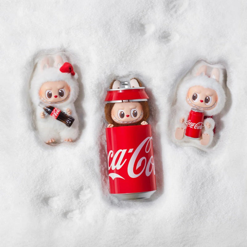 POP MART THE MONSTERS COCA-COLA Series Labubu Vinyl Face Plush Pendant Blind Box