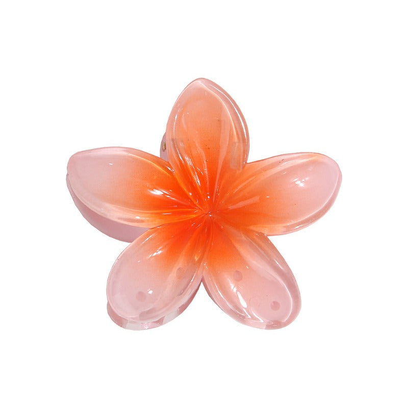 Colorful Plumeria Hair Clip