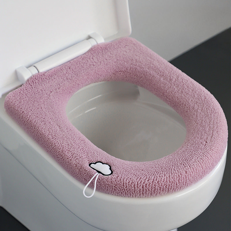 Winter Thickened Plush Toilet Seat Covers
