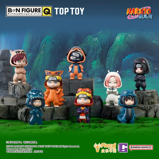 Naruto Shippuden BN Figure Q Pajamas Series Blind Box – Set of 8