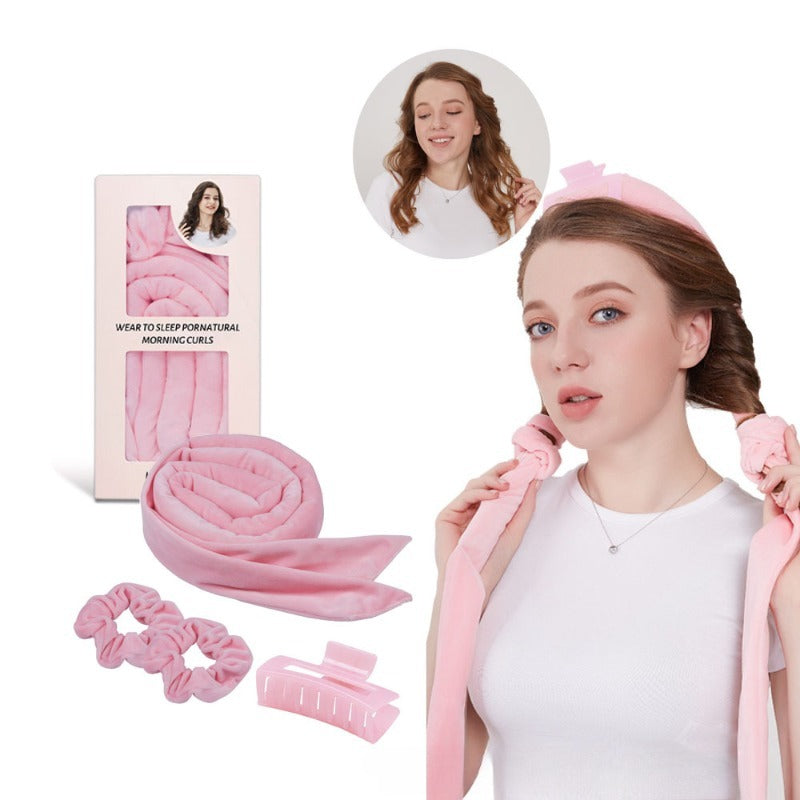 Lazy Heatless Curling Iron Sleep Curler
