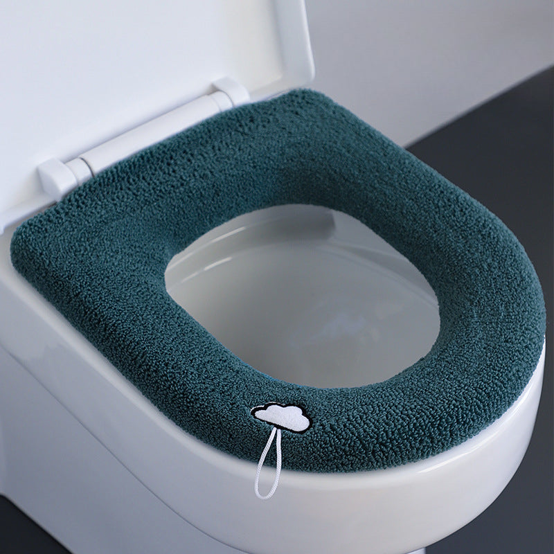 Winter Thickened Plush Toilet Seat Covers
