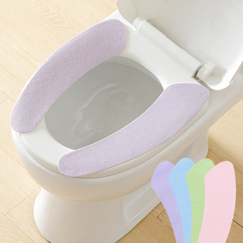 Washable Adhesive Toilet Seat Covers