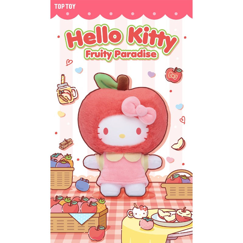 TOPTOY Hello Kitty – Fruity Wonderland Series Soft Vinyl & Plush Blind Box