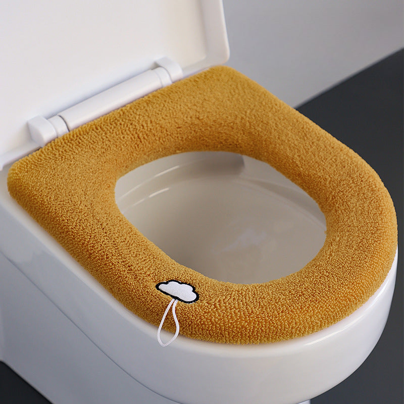 Winter Thickened Plush Toilet Seat Covers