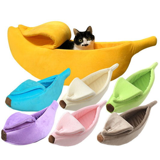 Banana Cat Bed