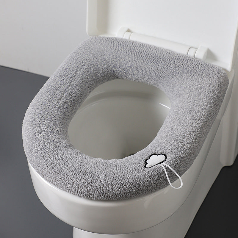 Winter Thickened Plush Toilet Seat Covers