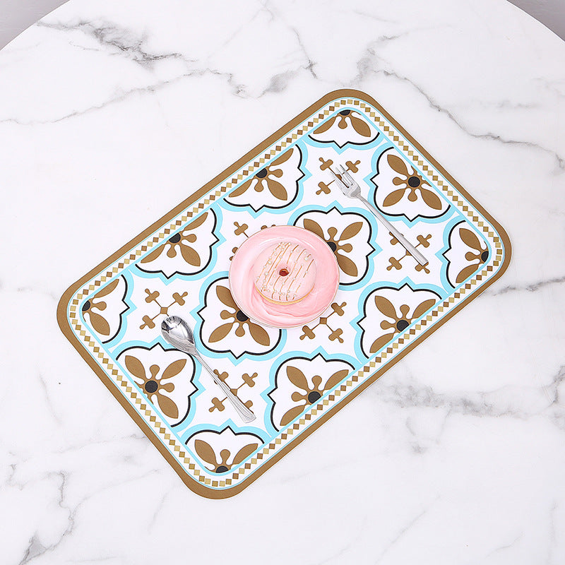 Nordic Pastoral Print Waterproof Placemat