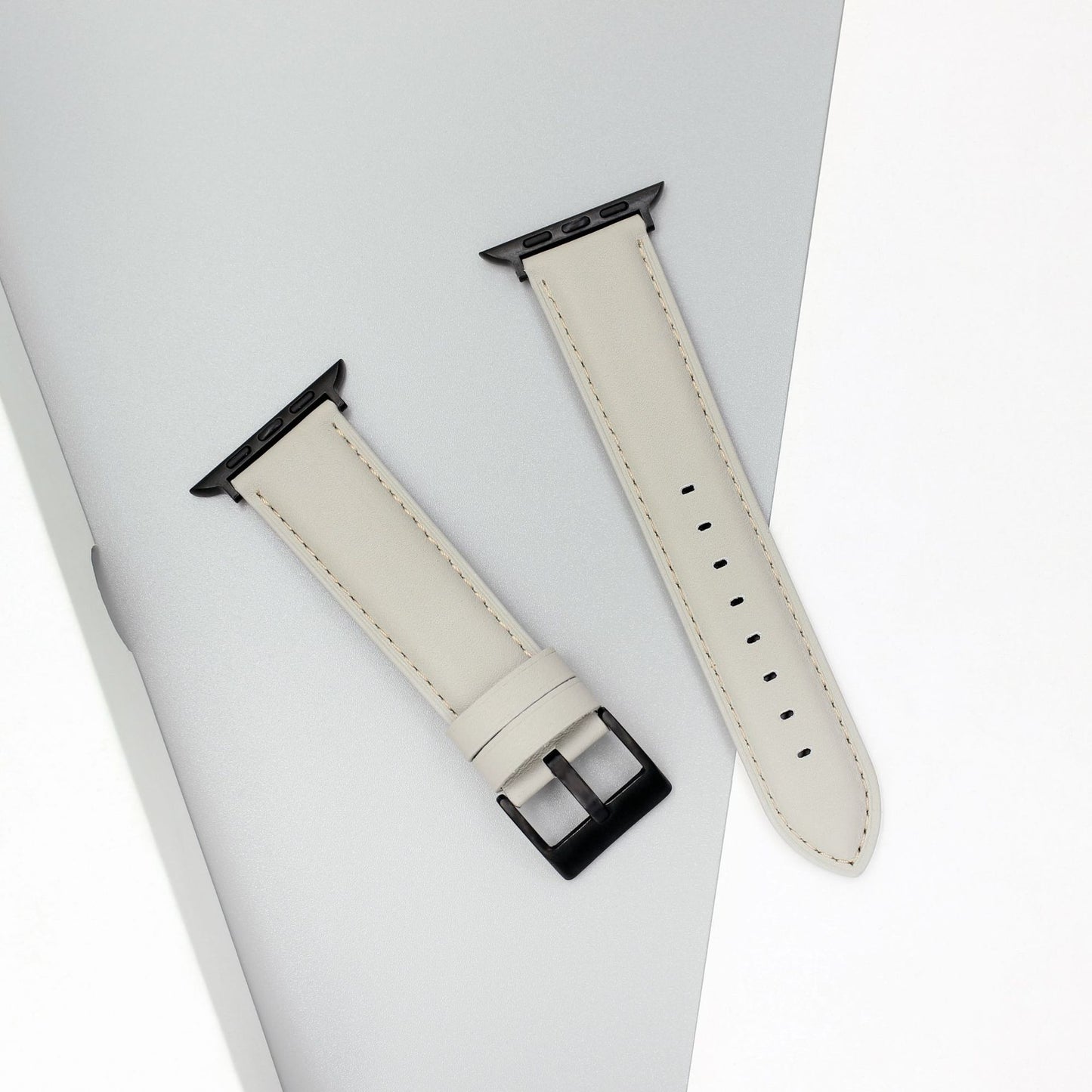 Best selling genuine leather cowhide Apple Watch strap for pets15