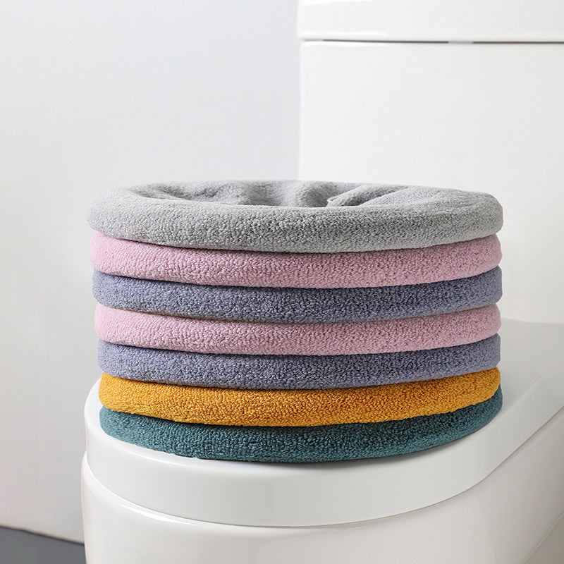 Winter Thickened Plush Toilet Seat Covers