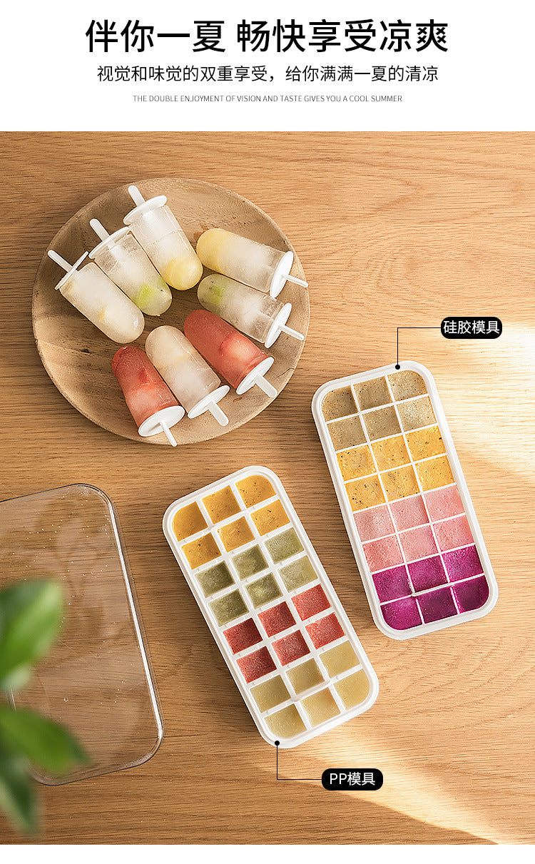Large Capacity Silicone Homemade Ice Box