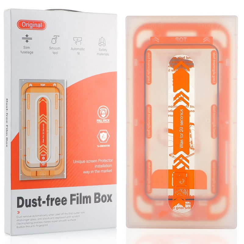 iPhone Tempered Glass Screen Protector Easy-install Box