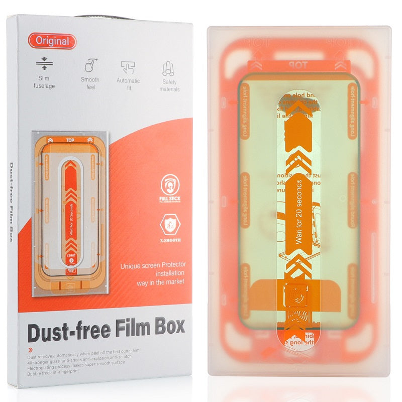 iPhone Tempered Glass Screen Protector Easy-install Box