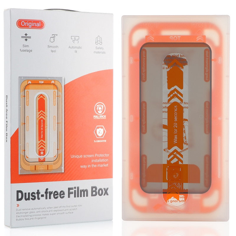 iPhone Tempered Glass Screen Protector Easy-install Box