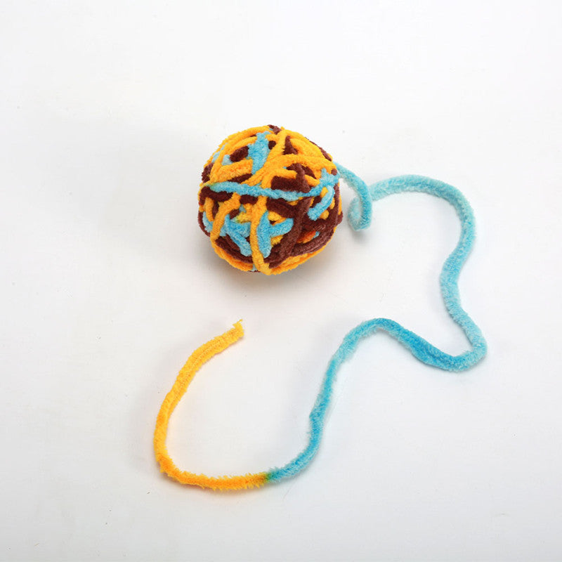 Woolen Yarn Cat Toy for playful kittens2