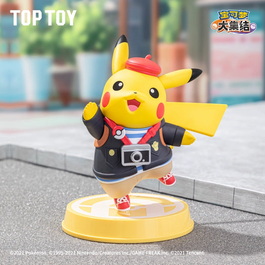 TOPTOY Pokémon Unite Mystery Figure Blind Box – Pikachu, Wigglytuff, Dragonite & Glaceon
