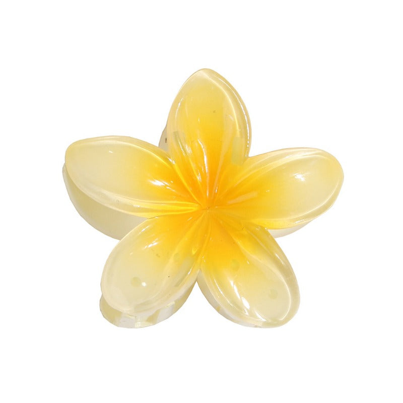 Colorful Plumeria Hair Clip