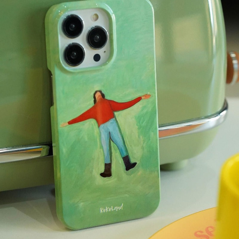 Pretend To Be in Spring themed iPhone case1