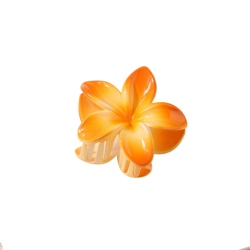 Colorful Plumeria Hair Clip