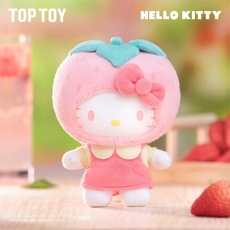 TOPTOY Hello Kitty – Fruity Wonderland Series Soft Vinyl & Plush Blind Box