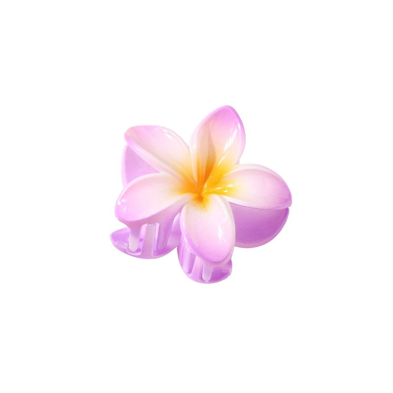 Colorful Plumeria Hair Clip