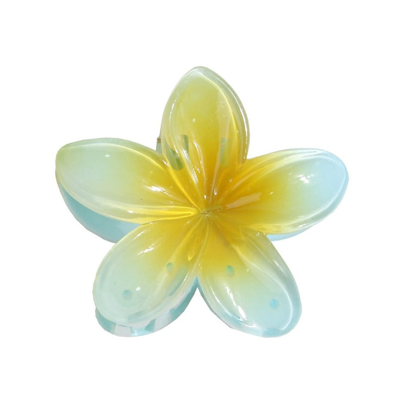 Colorful Plumeria Hair Clip