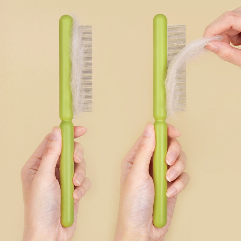Cat Grooming Comb Dog Grooming Special Stainless Steel Fine Teeth To Remove Loose Hair