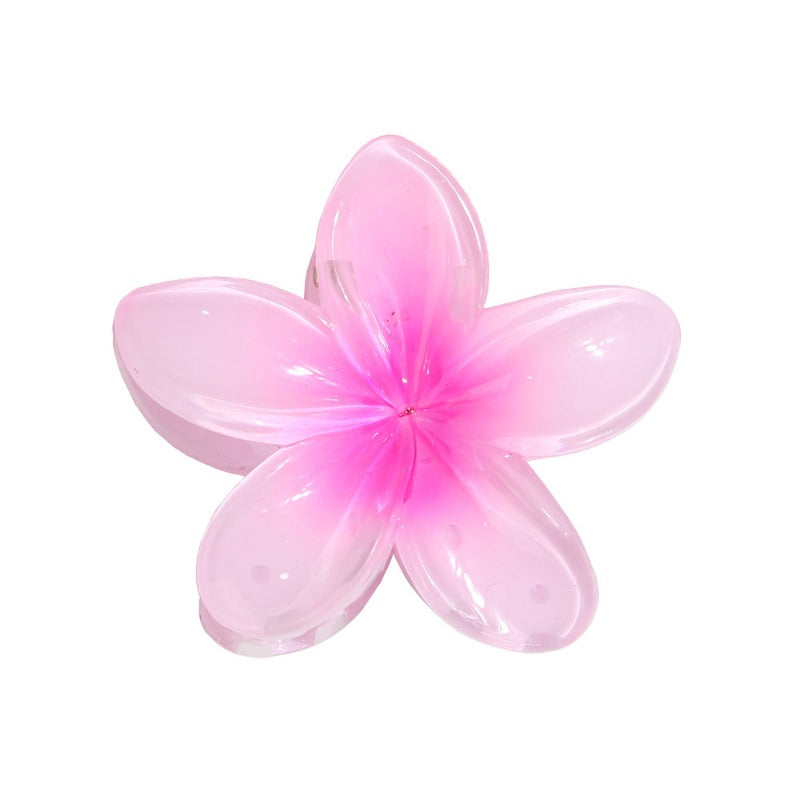 Colorful Plumeria Hair Clip