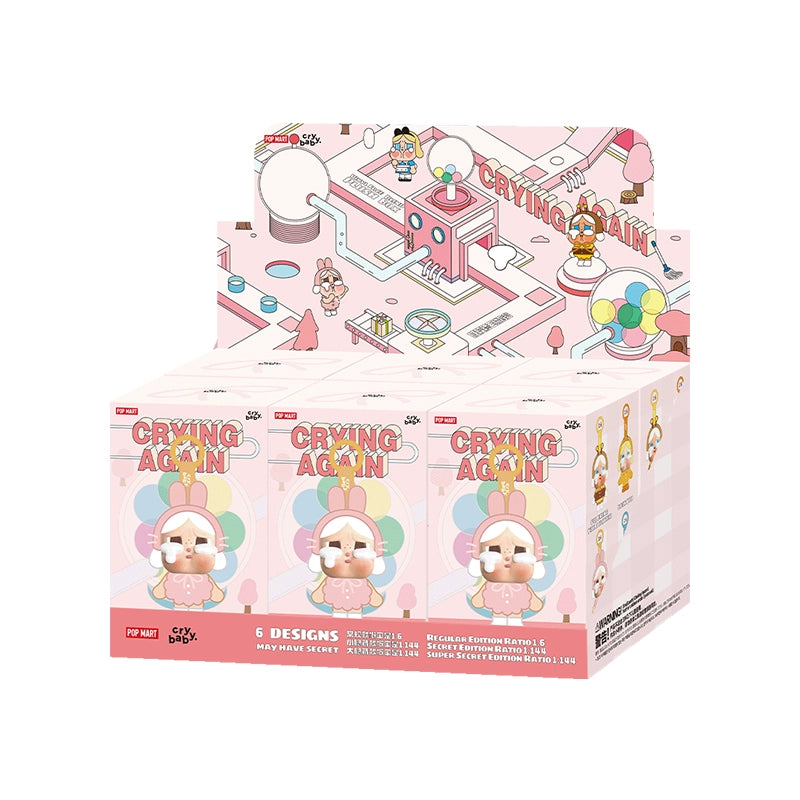 CRYBABY Crying Again Series-Vinyl Face Plush Blind Box
