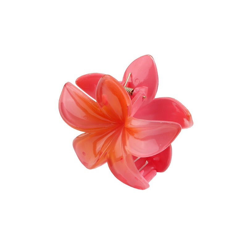 Colorful Plumeria Hair Clip